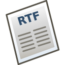 Rtf Black icon