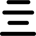 symbol, symbols, lines, interface, Cool Icons, Center, Alignment, Align, centered, central Black icon