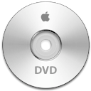 Dvd, disc DarkGray icon