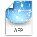 Afp, location Black icon