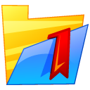 Folder, fav Gold icon