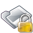 locked, security, Lock, Folder Black icon