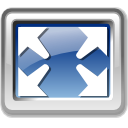 expand, Fullscreen, window SteelBlue icon