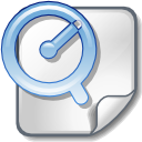 paper, document, File, quicktime, Apple WhiteSmoke icon