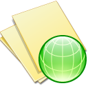 document, yellow, paper, web, File Black icon