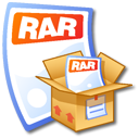 Rar Black icon