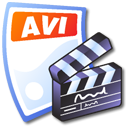 Avi, video Black icon