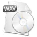 Filetype, Wav WhiteSmoke icon