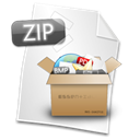 Zip Black icon