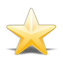 star, bookmark, Favourite Black icon