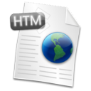 Filetype, html WhiteSmoke icon