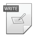 writing, write, Edit WhiteSmoke icon