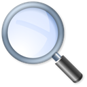 seek, search, zoom, Find, magnifying glass Black icon