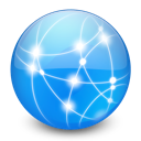 network DodgerBlue icon