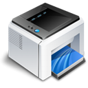 printer, Print, Fax Black icon