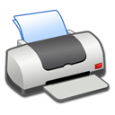 printer, Print, off Black icon