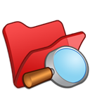 Explorer, red, Folder Black icon