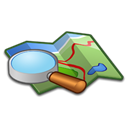 Map Black icon