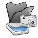 photography, Scanner, Folder, Camera, Black Black icon