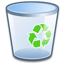 recycle, Empty, Bin, Blank Lavender icon