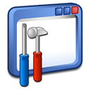 window, tool, utility Black icon