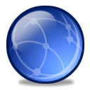 network CornflowerBlue icon