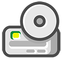save, Disk, Driver, disc, rom, Cd DarkSlateGray icon