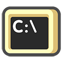 Dos, Ms, Application DarkSlateGray icon