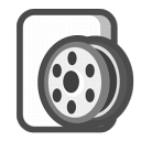 Cilp, moive DarkSlateGray icon