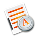 Text, File, rich, document, Format Black icon