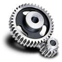 spur, Gear Black icon