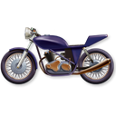 Motorbike Black icon