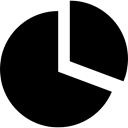 Data, Circular Graphic, Circular, Data Analytics, interface, Analytics, Pie Graphic, symbol, Analysis, graphic Black icon