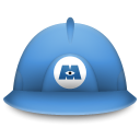 Hard, hat Black icon