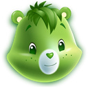 bear, ooopsy DarkGreen icon