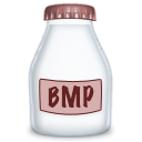 Bmp, fyle, type GhostWhite icon