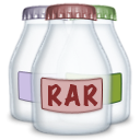 fyle, Rar, type GhostWhite icon