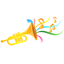 Trumpet Black icon