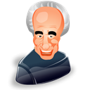 Cartoon, male, person, user, Account, Man, Human, profile, leader, people, peres, shimon, member DarkSlateGray icon