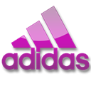 Adidas, violet Black icon