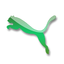 green, Puma Black icon