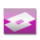 Lotto, violet Black icon