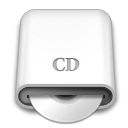 Cd, whitedrives, disc, save, Disk DarkSlateGray icon