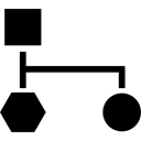 Geometrical Shapes, Block Schemes, interface, Block, Blocks, Schemes, Geometric Shapes, Block Scheme, Black, scheme Black icon