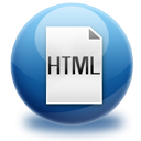 File, html, paper, document MidnightBlue icon