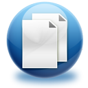 Copy, Duplicate, paper, File, document SteelBlue icon