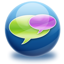 speak, talk, Chat, Comment MidnightBlue icon