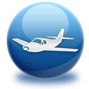 Plane, airplane, www MidnightBlue icon