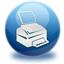 printer, Print MidnightBlue icon