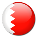 flag, Bahrain, Country Red icon